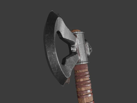 액스 토마호크 3D 모델