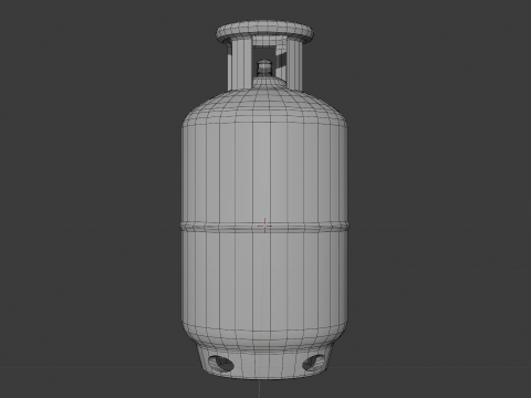 Propane tank 3D 模型