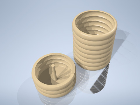 AESTHETIC FLOWERPOT 3D Принт Модель