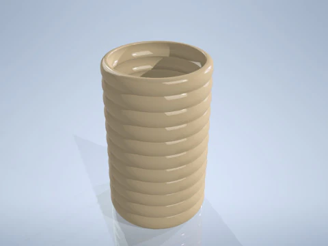 AESTHETIC FLOWERPOT 3D Print Model