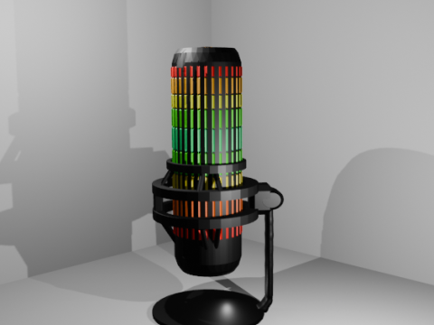 Gaming Microphone 3D Модель