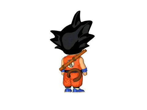 Son Goku Kakarot Dragon Ball 3D Print Model