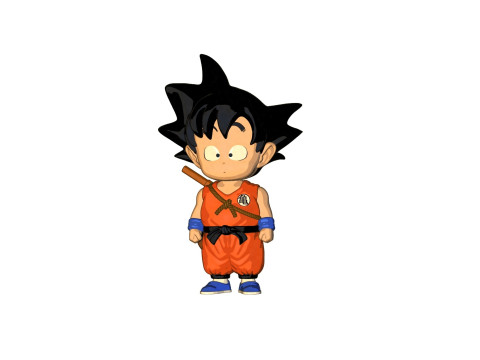 Son Goku Kakarot Dragon Ball 3D 프린트 모델