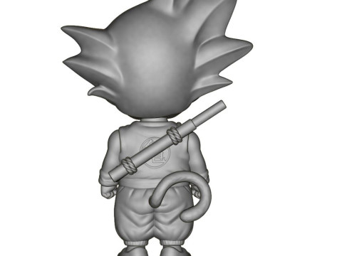 Son Goku Kakarot Dragon Ball 3D 프린트 모델