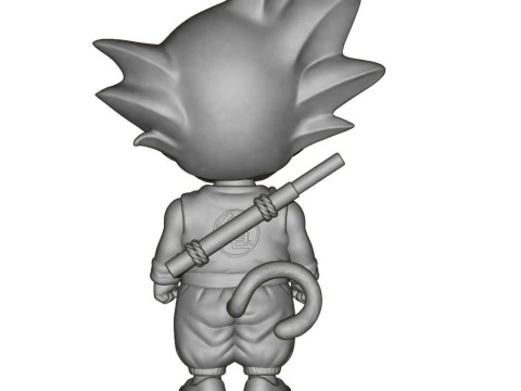 Son Goku Kakarot Dragon Ball 3D Print Model