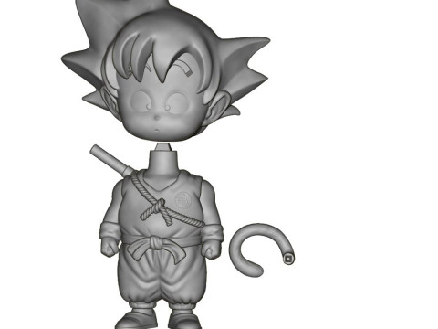 Son Goku Kakarot Dragon Ball 3D 프린트 모델