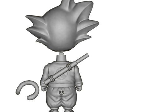 Son Goku Kakarot Dragon Ball 3D 프린트 모델