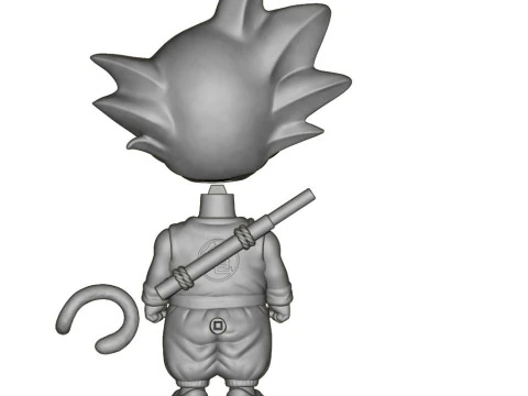 Son Goku Kakarot Dragon Ball 3D Print Model