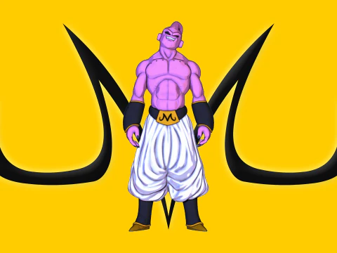 Majiin Bu Dragon Ball Z Junsui Aku 3D Print Model