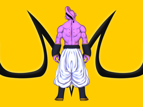 Majiin Bu Dragon Ball Z Junsui Aku 3Dプリントモデル