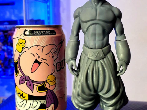 Majiin Bu Dragon Ball Z Junsui Aku 3D Print Model