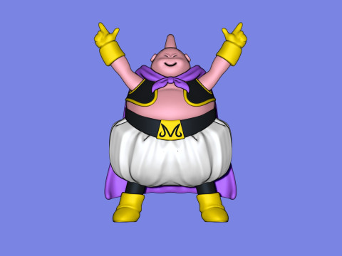 Majiin Bu Dragon Ball Z Junsui Aku Fat 3D 打印模型