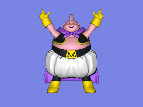 Majiin Bu Dragon Ball Z Junsui Aku Fat 3D Print Model