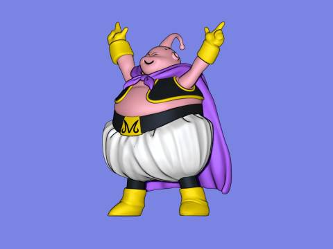 Majiin Bu Dragon Ball Z Junsui Aku Fat 3D 打印模型