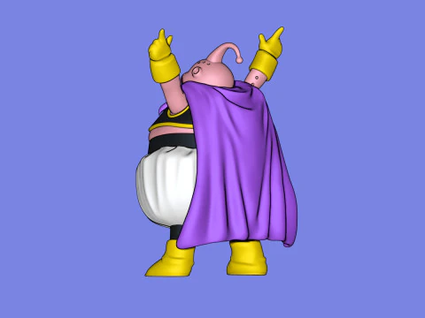 Majiin Bu Dragon Ball Z Junsui Aku Fat 3D Print Model
