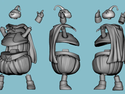 Majiin Bu Dragon Ball Z Junsui Aku Fat 3D Print Model