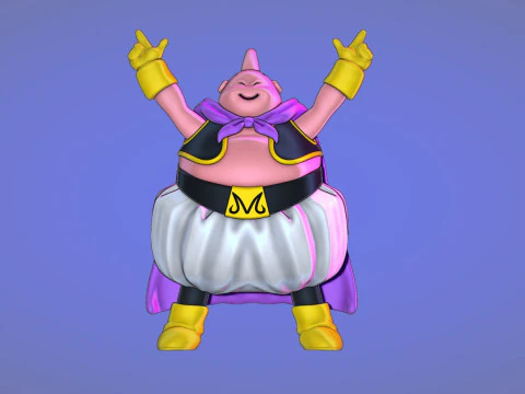 Majiin Bu Dragon Ball Z Junsui Aku Fat 3D Print Model