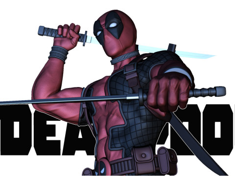 Deadpool Modelo de Impressão 3D