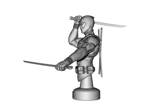 Deadpool 3D Print Model