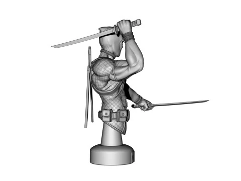 Deadpool 3D Print Model