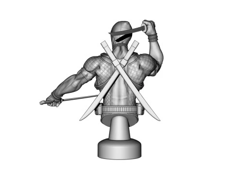Deadpool 3D Print Model