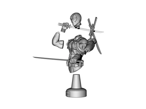 Deadpool 3D Print Model