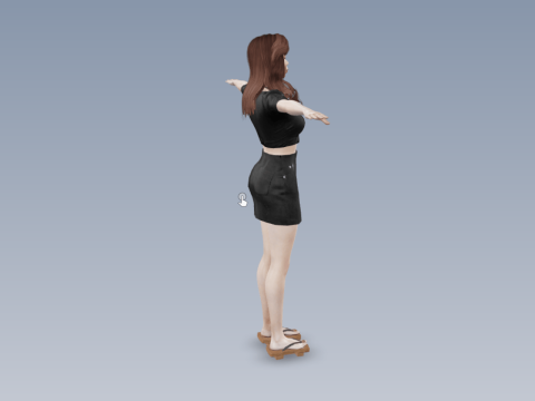 Sister lingling 3D 모델