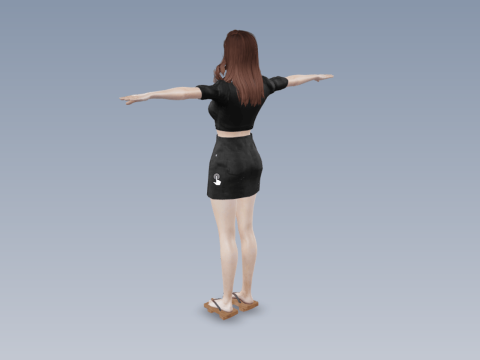 Sister lingling 3D 모델