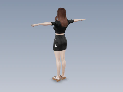 Sister lingling 3D Model