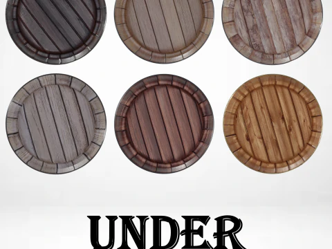 6-teiliger Lauf 3D Modell