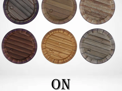 6-teiliger Lauf 3D Modell