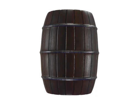 6-teiliger Lauf 3D Modell