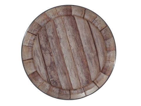 6 piece barrel Modelo 3D