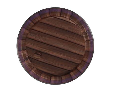 6 piece barrel Modelo 3D