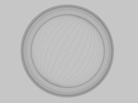6-teiliger Lauf 3D Modell
