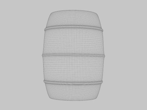 6-teiliger Lauf 3D Modell