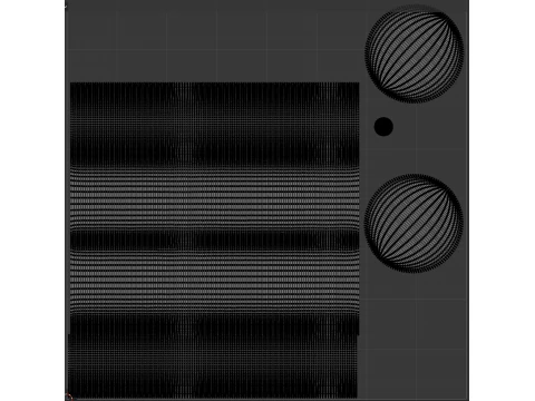 6-teiliger Lauf 3D Modell