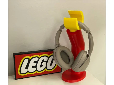 Supporto per cuffie Modello di stampa 3D