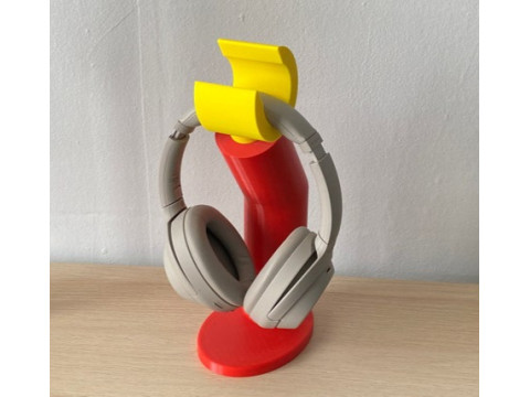 Headphone holder 3Dプリントモデル