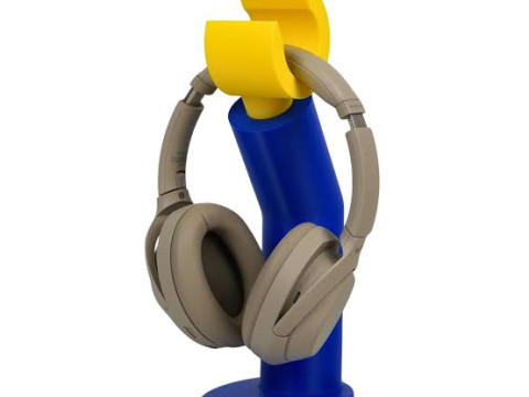 Headphone holder 3Dプリントモデル