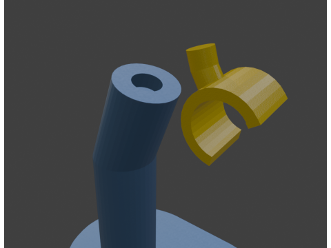 Headphone holder 3Dプリントモデル