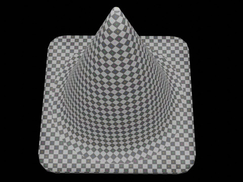 Traffic cone Low-poly 3D Модель