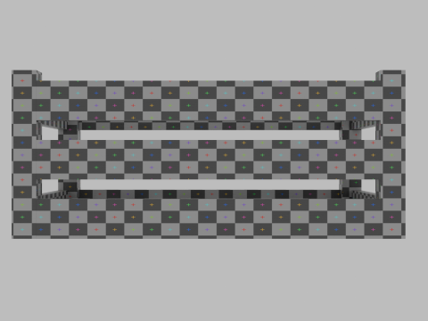 Wooden box 3Dモデル