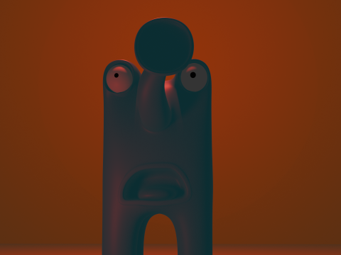 Cartoon elephant 3D 模型