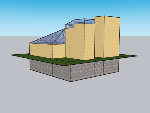 Morden mansion 3D Модель