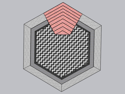 Outdoor kitchen 3D Model