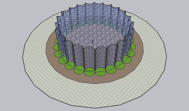 Green house 3D Модель .c4d .max .obj .3ds .fbx .stl .blend 