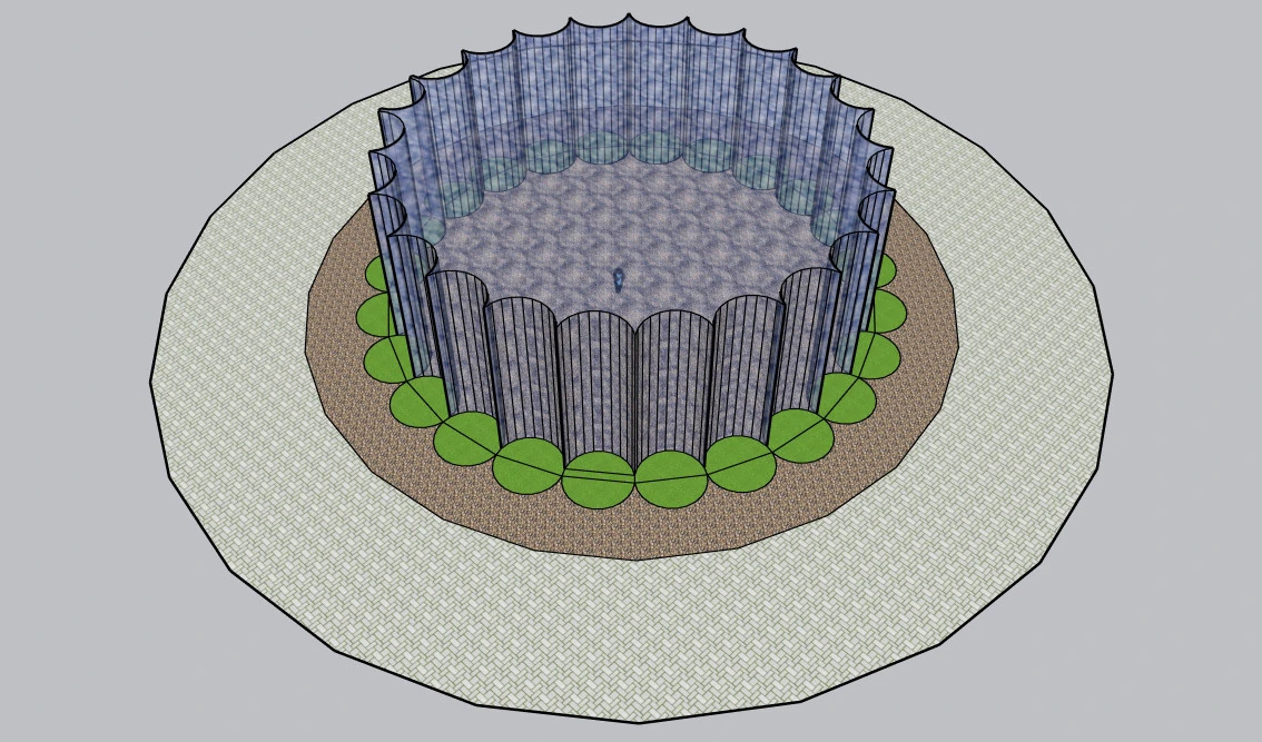 Green house 3D Model .c4d .max .obj .3ds .fbx .stl .blend 
