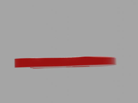 3D printable strato guitar body 3D Model