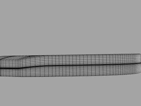 3D printable strato guitar body 3D Model